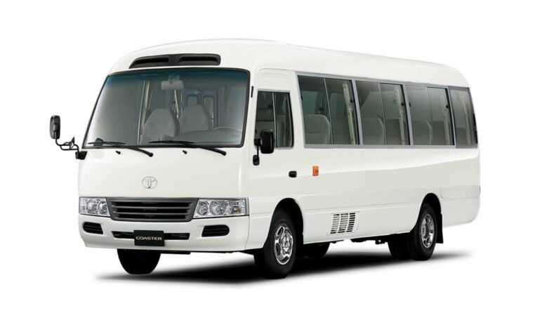 Toyota Coaster 22 Seater Hire With Driver in Dubai