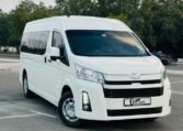 Toyota hiace car hire with driver in dubai