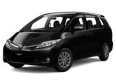 toyota previa car hire with driver in dubai