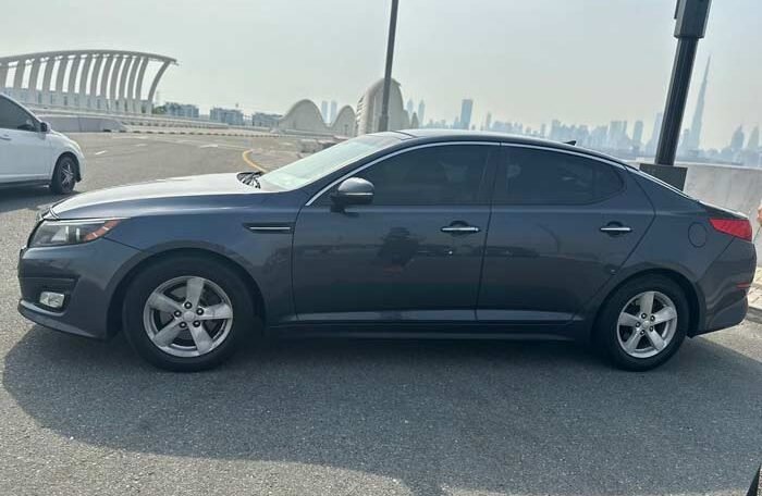 kia optima chauffeur car hire with driver in dubai