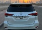 toyota fortuner hire with driver in dubai