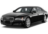 Audi A8 chauffeur car hire with driver in dubai